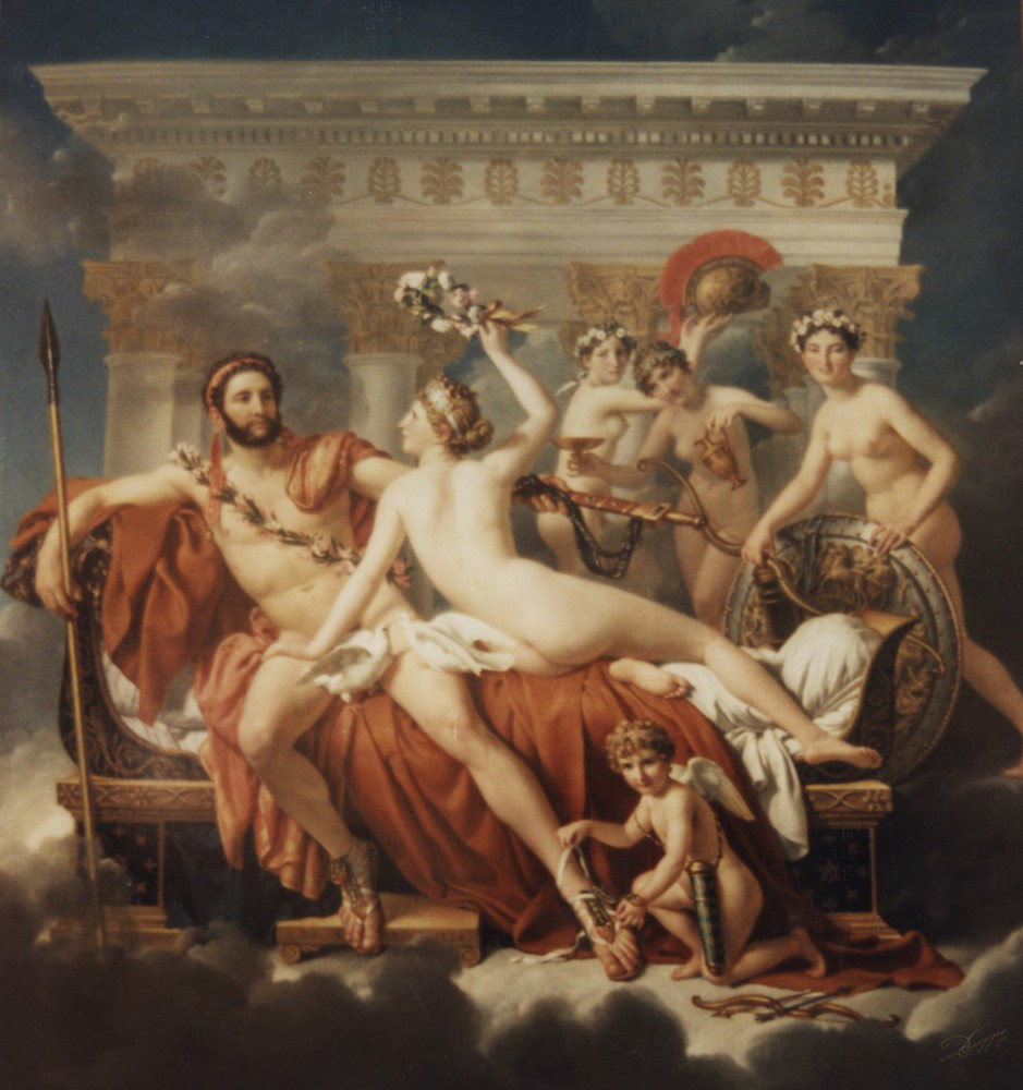 Mars et Venus oeuvre de Daniel Trammer