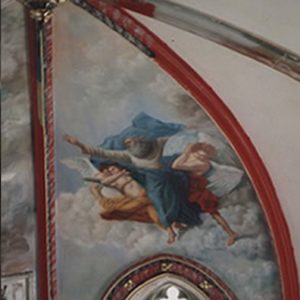 Fresque de Plafond chapelle de Daniel Trammer
